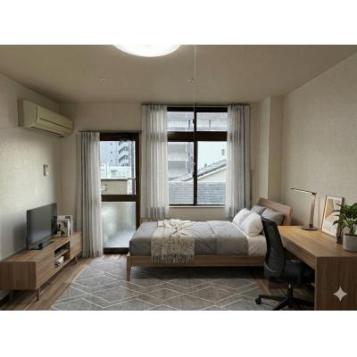 いちばんちマンスリー草津駅前大路【駅徒歩5分以内】スーパーやコンビニも間近。の間取り図