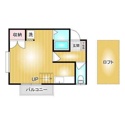 コスパだけじゃない“快適さ重視”マンスリータウン【【Wi-Fi無料☆】【群馬大学医学部付属病院まで徒歩約5分】MT下小出町B203の間取り図