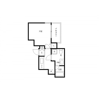 OneLife幡ヶ谷【▼室内見学可（※空室状況により、応相談）▼バストイレ別、浴室乾燥機付き】の間取り図