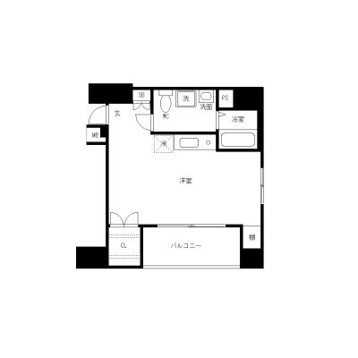 OneLife田端ツーレ【▼独立洗面台・浴室乾燥機付き】の物件間取り図