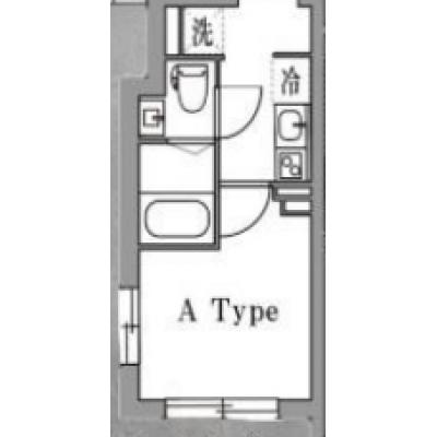 【60日以上の利用でお得🌈】【禁煙🚭/Wi-Fi無料🌐】マイナビSTAYブロッサム武蔵小杉　404の物件間取り図