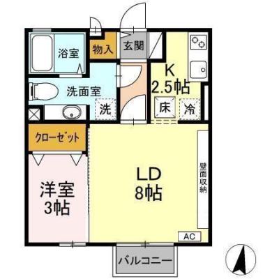 ボナールの間取り図