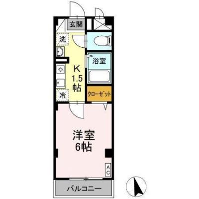 アバンウェル ディッツォの物件間取り図