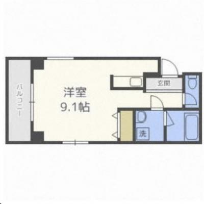 マンスリー花園町　　　※法人・出張歓迎｜花園町駅徒歩5分｜1Kマンスリー※の間取り図