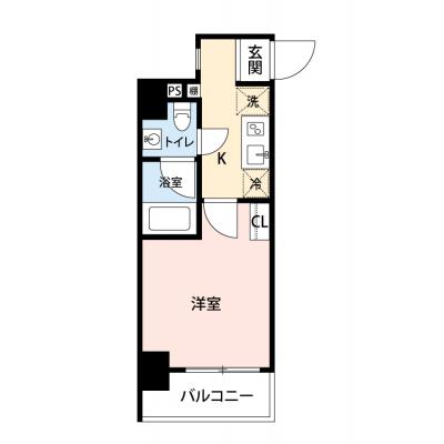 【🌷新生活応援キャンペーン🌷】【禁煙🚭】マイナビSTAYエクセリア川崎【仮称】　904の物件間取り図