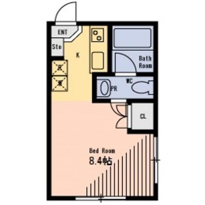 【J’sコート南大井Ⅰ 202】5月17日～入居可🌟厚さ25㎝超高密度ポケットコイルマットレス使用！品川駅まで乗り換え無し！好立地のデザイナーズマンション☆【インターネット無料】の物件間取り図