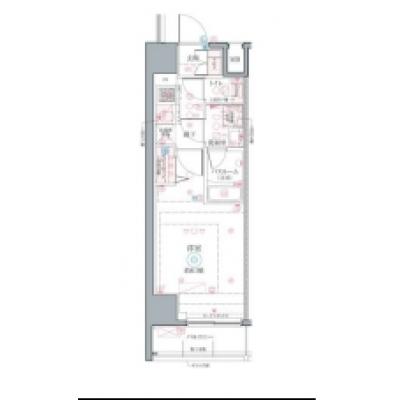 【🌷新生活応援キャンペーン🌷】【禁煙🚭/Wi-Fi無料🌐】マイナビSTAYお花茶屋水戸街道通り　807の物件間取り図