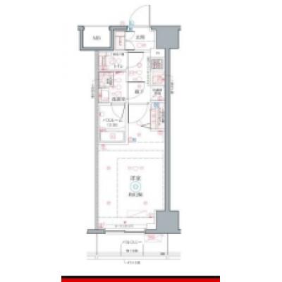 【🎉初期費用オフ｜お得なキャンペーン】【禁煙🚭/Wi-Fi無料🌐】マイナビSTAYお花茶屋水戸街道通り　903の物件間取り図