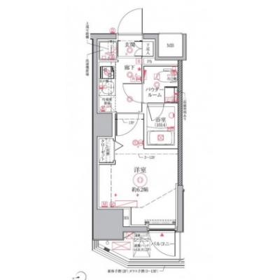 【🌷新生活応援キャンペーン🌷】【禁煙🚭/Wi-Fi無料🌐】マイナビSTAYモンターニュ川口　1001の物件間取り図
