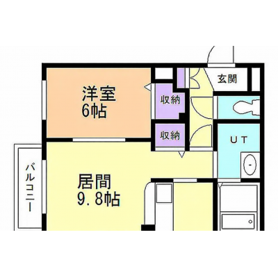 【新規OPEN】COSOJIマンスリー千歳花園【駐車場完備】ネット無料の物件間取り図