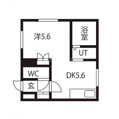 COSOJIマンスリー札幌麻生【駅徒歩2分】ネット無料の物件間取り図