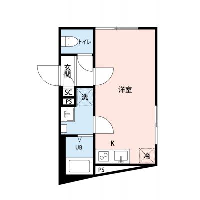 【🌷新生活応援キャンペーン🌷】【禁煙🚭】マイナビSTAY青砥　301の物件間取り図