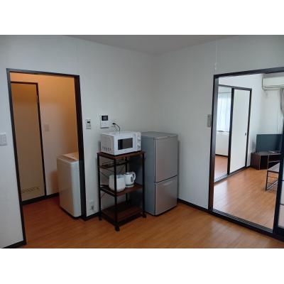 淡路島/志筑　津名一宮IC車７分　駐車場１台込🚙広々2DK✨Wifi無料👍【M056】の物件間取り図