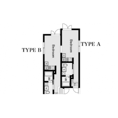 HW.HILLS御嶽山（1R）　ペット相談可の物件間取り図