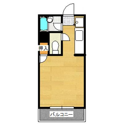 ビッグバーンズマンションシーサイドの物件間取り図