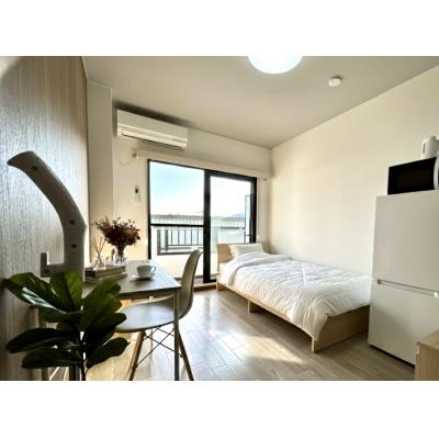 ✨ Wi-Fi無料 📶 隣接駐車場アリ🚙 スマートＴＶ設置✨宅配BOX完備 ✨ 人気の長良地区エリア 🔶マンスリーベースＪＰ🔶【G013】の物件間取り図