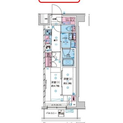【60日以上の利用でお得🌈】【禁煙🚭/Wi-Fi無料🌐】マイナビSTAY西新井2　603の物件間取り図