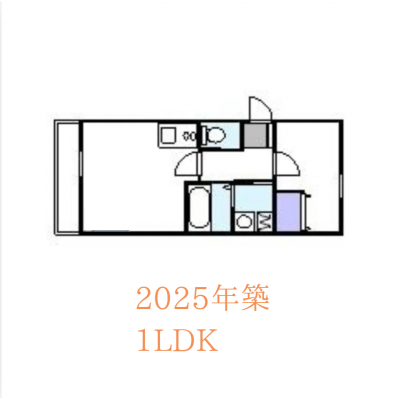 【オレンジマンスリー北区味鋺1F】新築物件♪駐車場有り/人気の1LDK/禁煙ルーム/Wi-Fi無料/オートロック付きの物件間取り図