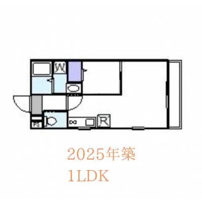 【オレンジマンスリー北区味鋺3F】新築物件♪駐車場有り/人気の1LDK/禁煙ルーム/Wi-Fi無料/オートロック付き ルストーレ味鋺の物件間取り図
