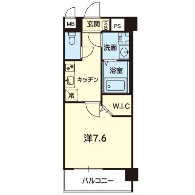 Queen Rich大津の物件間取り図