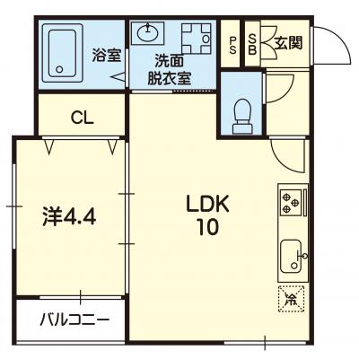 ステラ菊池Ⅰの物件間取り図