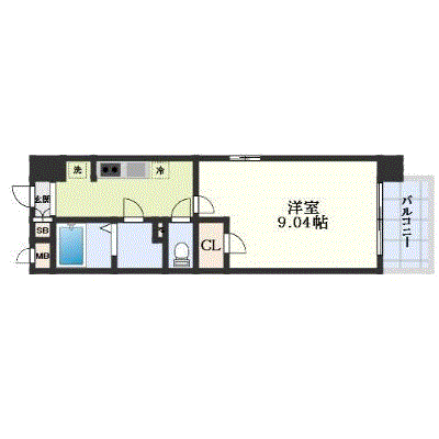 グッドステイ南区役所前駅32ビル■【ハイクラス・設備充実】の物件間取り図