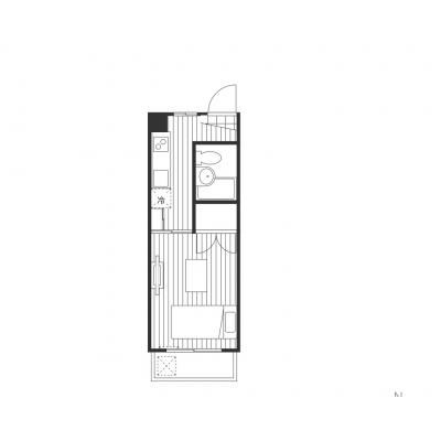 【3/15～利用可能】杉村ハイツ／スーパー近くで生活便利の物件間取り図
