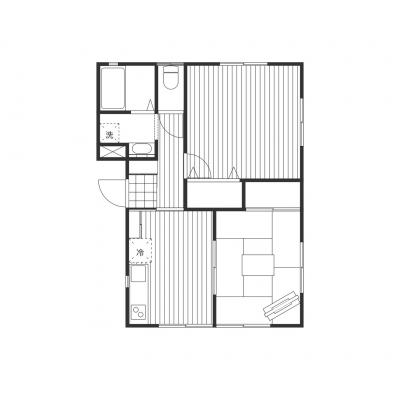 【2DK×オール電化】広々空間で快適・安心の滞在の物件間取り図