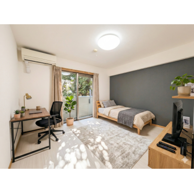 【バイパス沿イ】Wi-Fi無料✨駐車場有[NM002]の物件間取り図