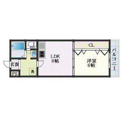 マンスリーリブマックス鳥取駅南サウスシティー■『駐車場付』【1LDK・設備充実】≪エクセレントシリーズ≫の物件間取り図