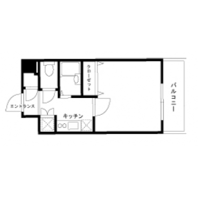 【60日以上の利用でお得🌈】【禁煙🚭/Wi-Fi無料🌐】マイナビSTAYプレミール西五反田　714の間取り図