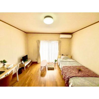 【名古屋市瑞穂区/瑞穂運動場東駅徒歩約7分/バストイレ別・独立洗面台/洋室8帖/自転車駐輪可能】グランドヒルズ早川 ファミマンの間取り図