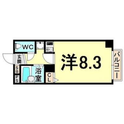 トラスト尼崎5【駅近！！利便性抜群です♪】の間取り図