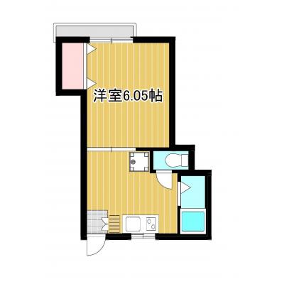 新井薬師前駅徒歩7分・独立洗面台付き・バストイレ別・人気の中野エリア・ＭＨ新井Ⅷの間取り図