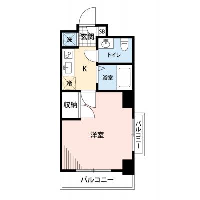 【60日以上の利用でお得🌈】【禁煙🚭】マイナビSTAY勝どき　701の間取り図