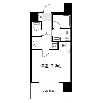 アットイン伏見14の間取り図