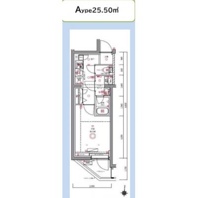 【🌷新生活応援キャンペーン🌷】【禁煙🚭/Wi-Fi無料🌐】マイナビSTAYスペランツァ府中ウエスト　201の間取り図
