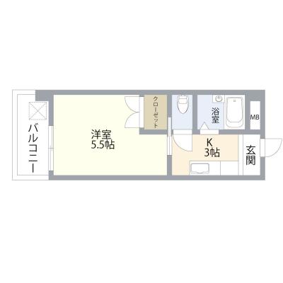 ☆大分市大道エリア！駐車場1台無料♪大分駅まで徒歩圏内の好立地です☆の物件間取り図