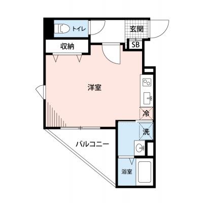 【🎉初期費用オフ｜お得なキャンペーン】【禁煙🚭】マイナビSTAY王子ガーデンテラス　302の物件間取り図