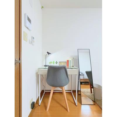 【大手大橋北側・長岡駅徒歩18分】🌿グランマンスリー長岡中島R306🌿単独光回線ネット無料！🎉✨スーパー「ウオロク」徒歩３分🚶🎵の間取り図