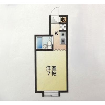 「京阪・モノレール門真市駅」徒歩5分｜至近に銭湯あり、コンビニ近くの間取り図