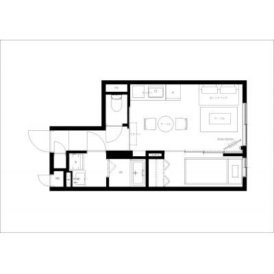 人気の池袋エリア/便利な山手線沿線/駅から徒歩7分/ウェルスクエアイズム池袋イースト402の間取り図
