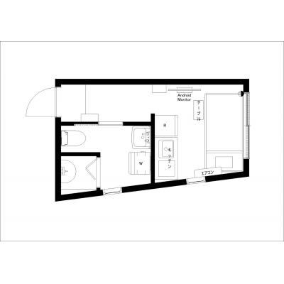 最寄り駅が恵比寿駅！/アクセス抜群/ 綺麗なデザイナーズ物件/Fruit Elegant 101の間取り図