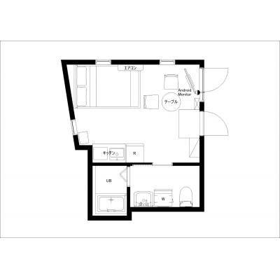 最寄り駅が恵比寿駅！/アクセス抜群/ 綺麗なデザイナーズ物件/Fruit Elegant 102の間取り図