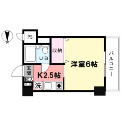【J’sマンスリー井荻 203】厚さ20㎝高密度ポケットコイルマットレス使用！最寄り駅徒歩1分！西部新宿駅まで約24分！☆駅近で閑静な住宅☆【インターネット無料】の間取り図