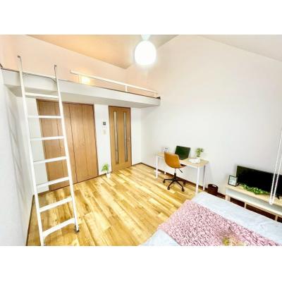 【名古屋市港区/港北駅/駐車場/バストイレ別】ブランドールJ ファミマンの間取り図