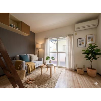 🔷🔹🔸🔶⭐駐車場付き⭐1Kタイプ⭐便利なロフト2帖付き⭐【禁煙&Wi-Fi無料】⭐🔶🔸🔹🔷「T20」の間取り図