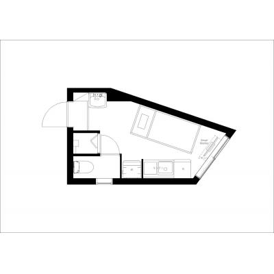 パークシード方南町 101の間取り図