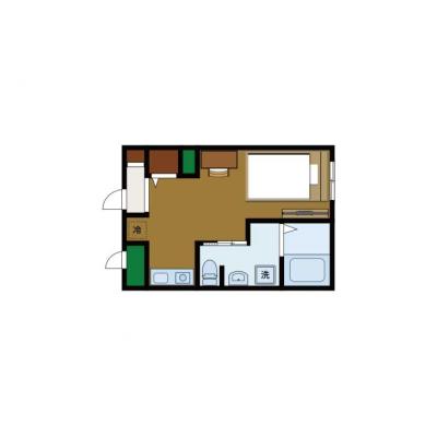 【三ノ輪駅まで徒歩で11分】駅近×静音｜禁煙｜家具家電一式｜個人歓迎｜BraTTo三ノ輪の間取り図