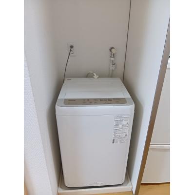 【津名一宮IC車6分/角部屋】淡路市中心の志筑エリア✨駐車場1台込🚗Wi-Fi完備の快適1Kマンスリー✨【M083-084】の物件間取り図